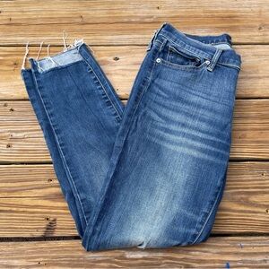 Lucky Brand Charlie Skinny Blue Jeans